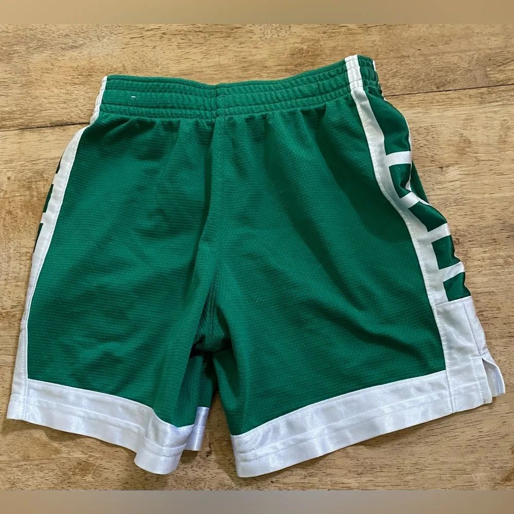 Nike Dri Fit Elite Big Boys’ Sz S Kelly‎ Green Basketball Shorts